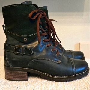 Taos Footwear Women's Crave Teal Leather Boots EU 42